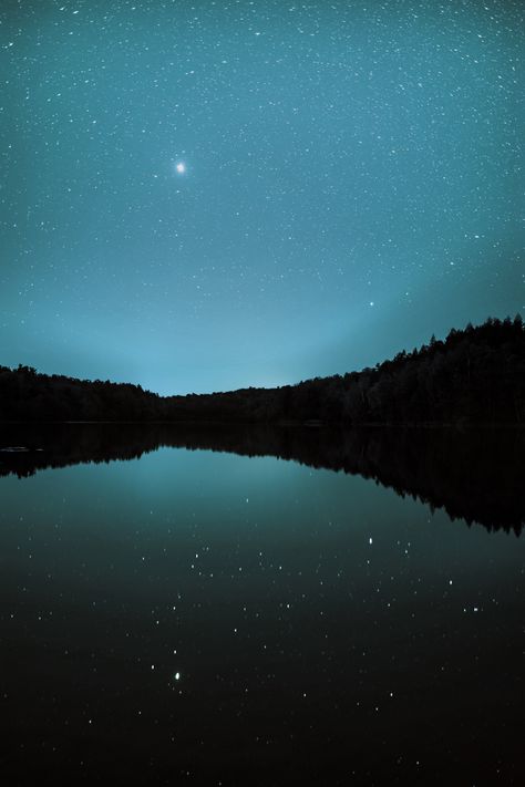 Night Sky Reflection On Water, Stars Reflection In Water, Stars Reflecting On Water, Star Reflection On Water, Stars Reflected In Water, Night Lake, Lake At Night, Sky Lake, Mountains At Night