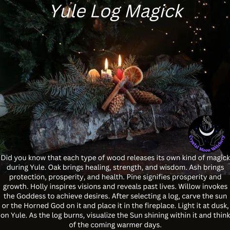 Yule Logs Decoration, Wicca Holidays, Yule Traditions, Christmas Yule Log, Yule Crafts, Pagan Christmas, Yule Celebration, Winter Solstice Celebration, Pagan Yule