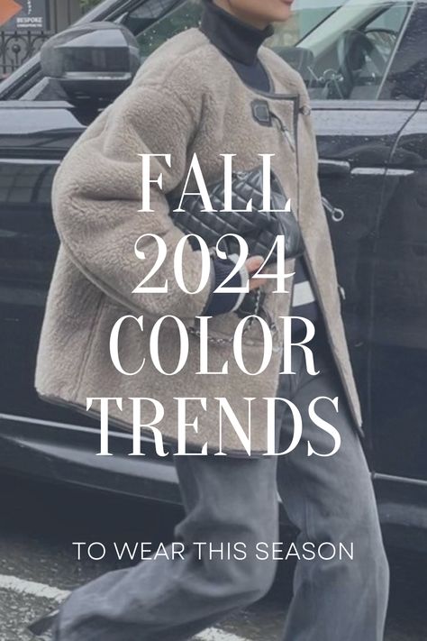 Fall Fashion Color Trends: Elevate Your Style with the Season's Must-Have Shades - the gray details Gray And Taupe Outfit, November Outfits 2024, Vogue Fashion Trends 2025, Gray And Brown Outfits Women, Fashion Trends Fall 24/25, Fashion Trends Winter 2024/25, London Fall Street Style, 2024 Fall Trends Fashion, Color For 2024 Fashion