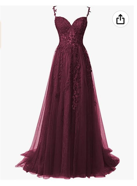 Plum Prom Dress, Prom Dresses Maroon, Dark Red Prom Dress, Mauve Prom Dress, Strap Prom Dress, Maroon Prom Dress, Applique Prom Dress, Flowy Prom Dresses, Military Ball Dresses