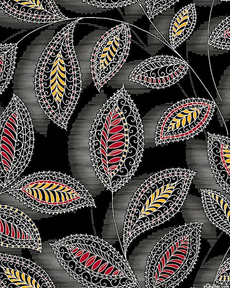 Harrison Park - Leaf Lace Reproduction - Black Fabric Print Design, Pattern Design Inspiration, Textile Prints Design, Jewelry Design Drawing, Allover Pattern, Print Design Pattern, Textile Pattern Design, Free Quilt Patterns, Preppy Wallpaper