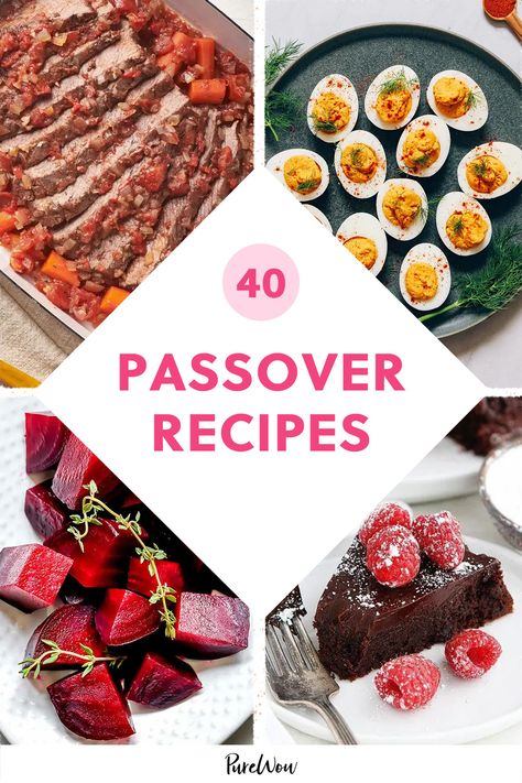 undefined appetizer,cooking,dessert,dinner,entertaining,food,holiday,jewish,main-course,national,passover,recipe,side-dish,spring Holiday Brisket, Passover Recipes Dinner, Passover Menu, Passover Dinner, Seder Meal, Jewish Holiday Recipes, Passover Desserts, Seder Table, Entertaining Food