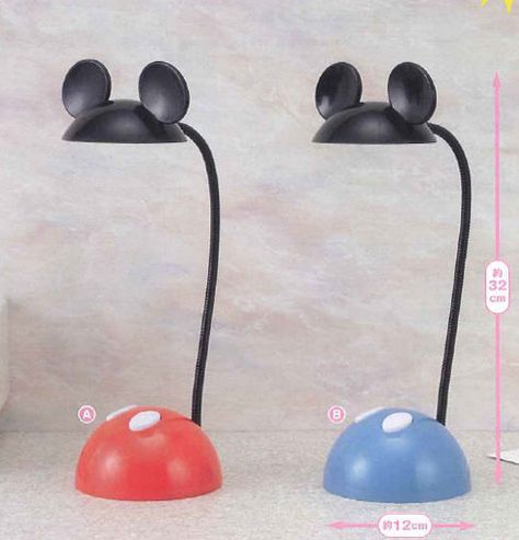 Mickey Mouse Desk Light Disney Lamp, Mickey Mouse Room, Mickey Mouse Bedroom, Mickey Mouse Classroom, Mickey Mouse House, Casa Disney, Mickey House, Disney Bedrooms, Disney Furniture