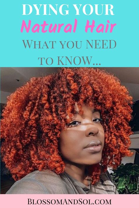 How To Dye Natural Hair At Home, How To Color Natural Hair At Home, Hair Dye For Natural Hair Black Women, Dyeing Natural Hair Black Women, How To Take Care Of Dyed Hair Natural, Color Treated Natural Hair Care, Hair Dye Natural Hair Black Women, Coloring Natural Hair For Black Women, Bleach Natural Hair Black Women