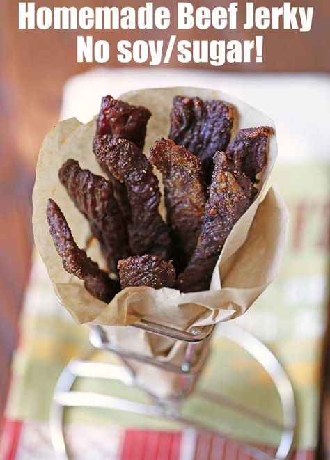 Sugar Free Beef Jerky Recipe, Keto Beef Jerky Recipe, Beef Jerky Recipe Oven, Diy Beef Jerky, Jerky Seasoning Recipe, Jerky Marinade Recipes, Beef Jerky Recipe Dehydrator, Beef Jerky Marinade, Jerky Recipes Dehydrator