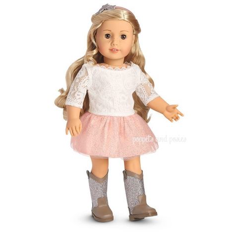 Poppets & Posies: Tenney Country: Stock Images Western Boots Outfit, American Girl Doll Accessories, Our Generation Dolls, Country Singer, American Doll Clothes, Matching Outfit, American Girl Clothes, White Lace Top, Girl Doll Clothes