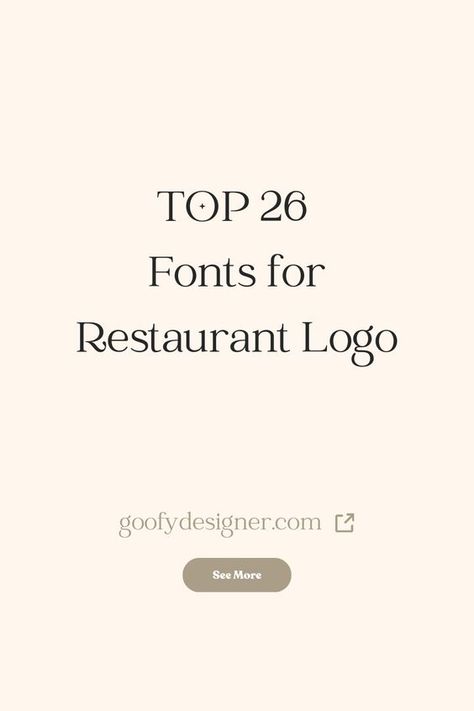 26 Fonts for Restaurant Logo Business fonts logos #businessfontslogos business fonts #businessfonts fonts #fonts font #font 1.214 Dj Logo, Business Fonts, Restaurant Logo, Aesthetic Fonts, My Logo, Logo Restaurant, Logo Business, Business Logo Design, Art Business