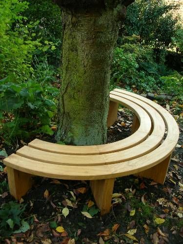 Deck Around Trees, Bench Around Trees, Diy Papillon, Tree Seat, Garden Bench Seating, Landscaping Around Trees, Tree Bench, Tree Garden, Garden Seating