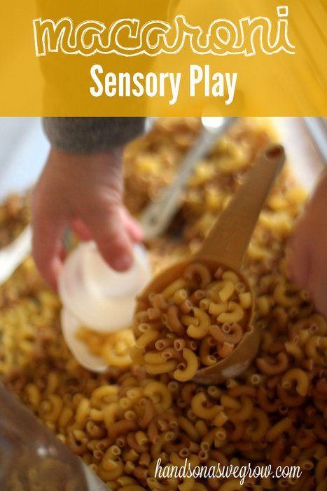 Sensory Activity: Dry Pasta Noodles | hands on : as we grow Edible Sensory, Edible Sensory Play, Sensory Activities For Kids, Dry Pasta, Sensory Tubs, Sensory Bags, Sensory Activities Toddlers, Sensory Activity, Toddler Sensory