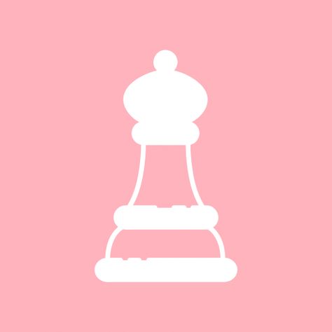 Aesthetic Pink Widget, Chess Logo, Pink Widget, Desktop Icons, Icon Ideas, Cute App, Aesthetic Pink, Pink Logo, Logo Icons