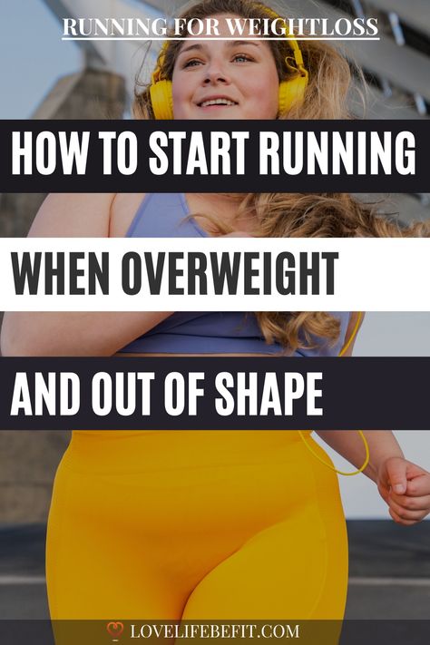 how to start running when overweight Running Plan For Beginners, How To Start Exercising, Running Guide, Realistic Goals, Running Plan, Beginning Running, Start Running, Lose Lower Belly Fat, Learn To Run