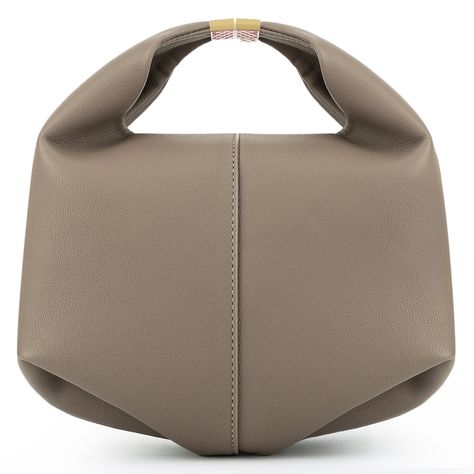 PRICES MAY VARY. 【NOTE】: This is a small size bag. SIZE: 8.27 × 7.09 × 3.94 inch. 【Cruelty-Free Material】This dumpling shoulder bag is crafted from vegan leather that is both environmentally friendly and cruelty-free. If there is any smell, please ventilate it and leave it for a while to dissipate. 【Chic and Trendy Design】This chic luxury designer top handle handbag is crafted with PU fabric, featuring a stylish lychee grain leather design that adds a touch of sophistication to your look. 【Versa Faux Leather Bags, Wardrobe Plan, Luxury Crossbody Bag, 2024 Wardrobe, Trendy Work Outfit, Fall Bags, Everyday Purse, Small Leather Bag, Designer Top