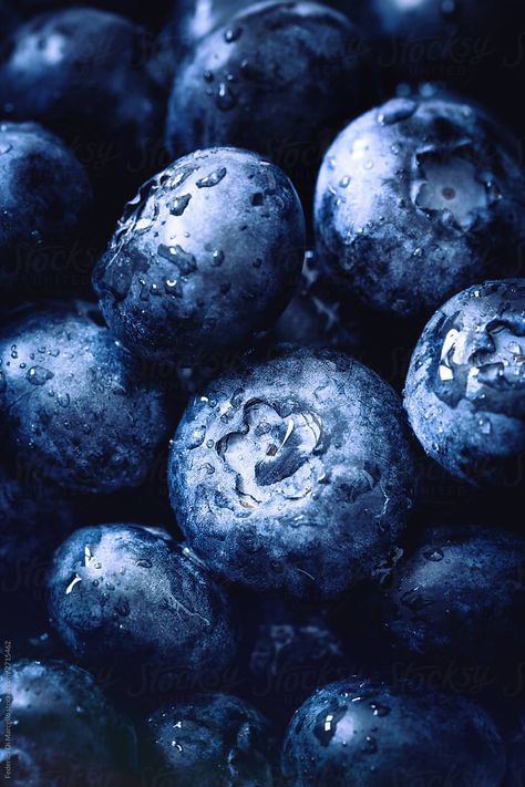 Blueberry Close Up, Natural Forms Reference, Fruit Up Close, Close Up Natural Forms, Blue Reference Photo, Realism Reference Photos, Fruit Close Up, Food Close Up, Blueberry Reference