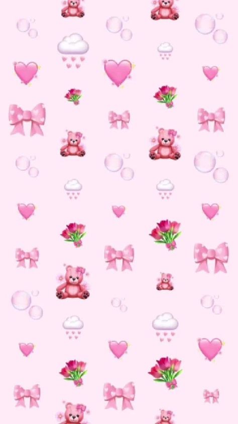 Pink Emoji Wallpaper, 17 Doğum Günü, Valentines Wallpaper Iphone, Emoji Wallpaper Iphone, Pink Wallpaper Girly, Wallpaper Doodle, Valentines Wallpaper, Cute Simple Wallpapers, Hello Kitty Iphone Wallpaper