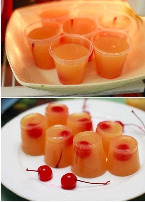 Cake Jello Shots, Pudding Shots, Pineapple Upside, Pineapple Upside Down Cake, Pineapple Upside Down, Jello Shots, Upside Down Cake, Party Drinks, Non Alcoholic