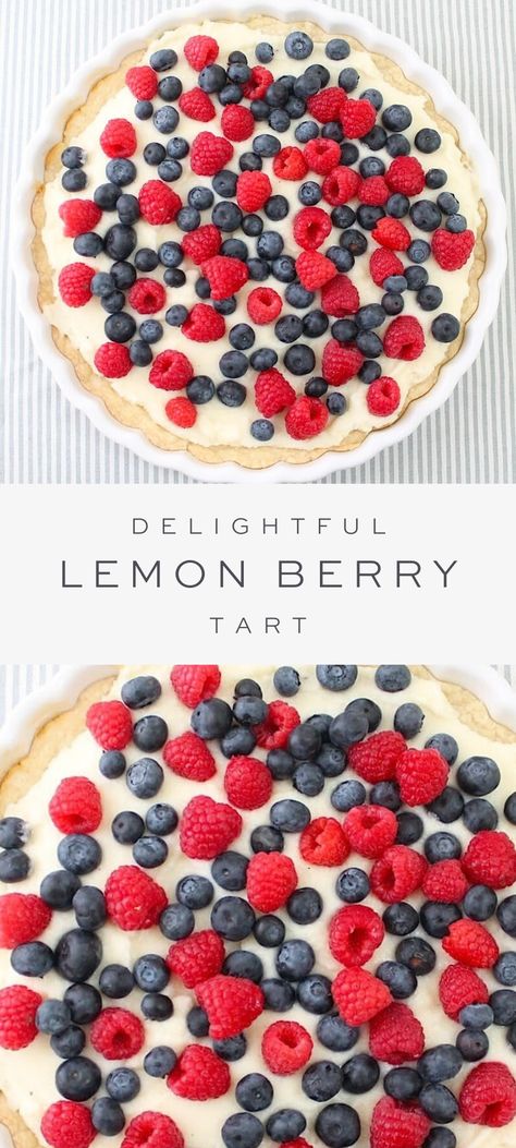 Essen, Pie, Sugar Cookie Fruit Tart, Rethink Your Drink, Pizza Fruit, Easy Tart Recipes, Fruit Tart Recipe, Sugar Cookie Crust, Berry Tart