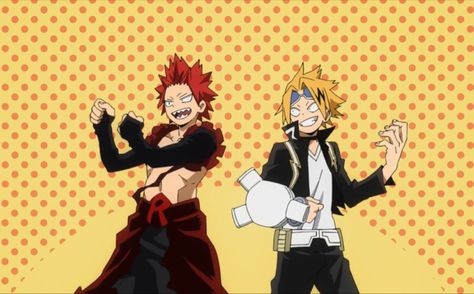 Denki Mha, Mha Shifting, Mha Funny, Human Pikachu, Anime References, Goof Troop, Denki Kaminari, Bakugo Katsuki, Kirishima Eijirou