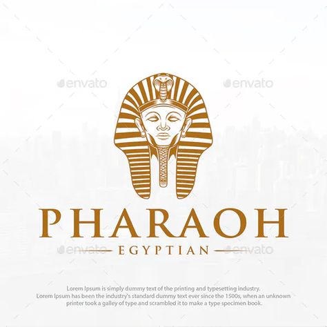 Egyptian Logo, Gold Cleopatra, Deadbeat Moms, T Shirt Logo Design, Shirt Logo Design, Face Icon, Face Logo, Vector Drawing, Logo Design Template