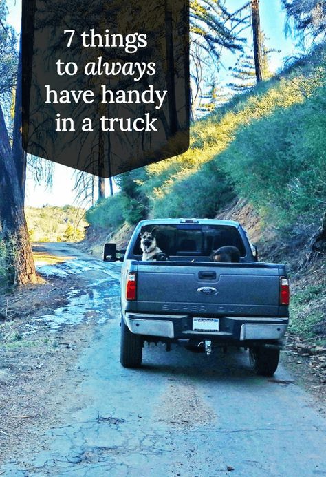 Road Trip Necessities, Truck Organization, Great Power Comes Great Responsibility, Tactical Truck, Truck Tools, Truck Tool Box, Emergency Prepping, Car Hacks, A Truck