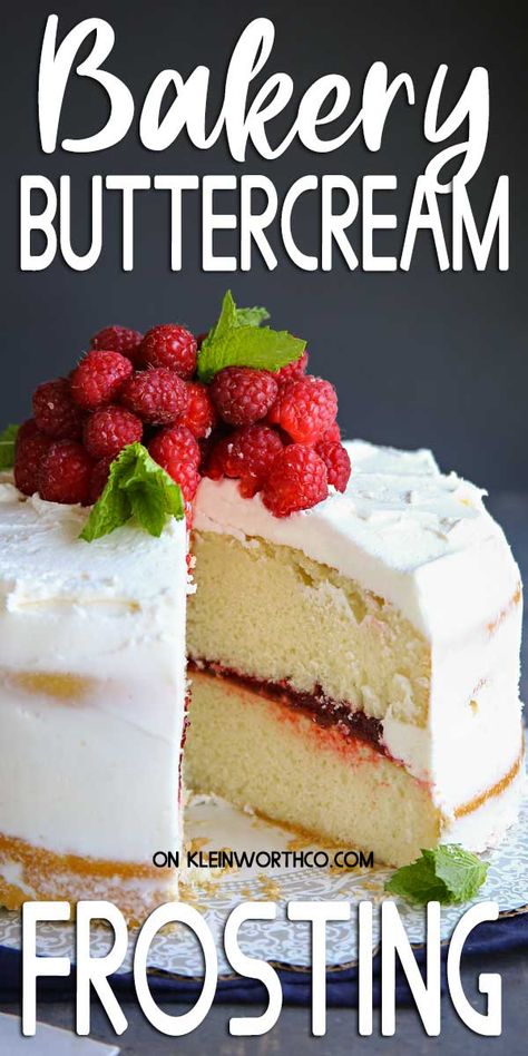 I Am Baker Buttercream Frosting, Layer Cake Frosting Recipe, Old Fashioned Buttercream Frosting, Bulk Buttercream Frosting Recipe, Creamy Buttercream Frosting, Bakery Buttercream Frosting Recipe, Best Wedding Cake Frosting, Classic Buttercream Frosting, Wedding Cake Recipes Professional