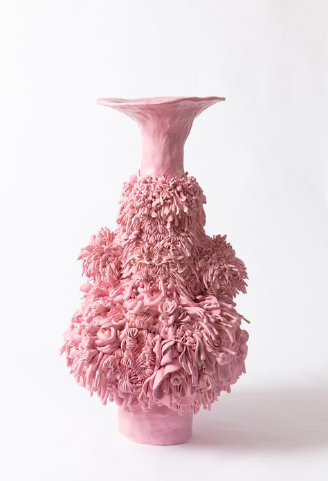 Unique Color Names, Rustic Tableware, Textile Sculpture, Geometric Inspiration, Artistic Installation, Traditional Ceramics, Vase Shapes, Unique Vases, Feminine Power