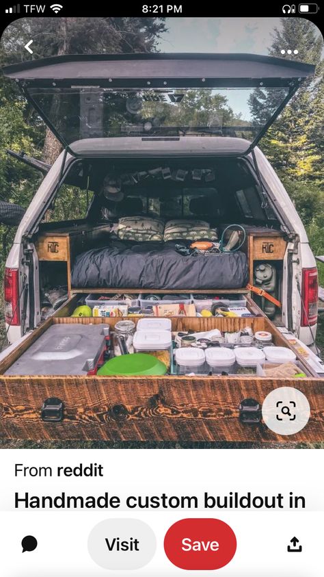 Truck Topper Camping, Pickup Camping, Truck Living, Kangoo Camper, Truck Toppers, Suv Camper, Auto Camping, Truck Bed Camping, Truck Bed Camper