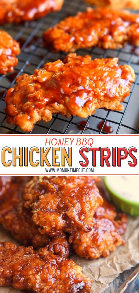 Holiday Meats, Chicken Strip Recipes, Budget Family Meals, Honey Bbq Chicken, Honey Bbq, Chicken Strips, Vegan Appetizers, Reduce Food Waste, Easy Family Meals