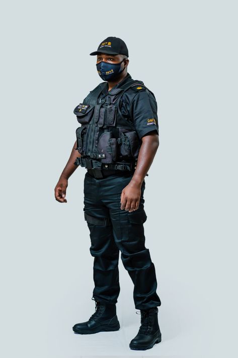 Armed security guard uniforms Security Outfit, Armed Security Guard, Officer Uniform, Security Uniforms, K9 Unit, Outfit Png, Security Officer, Security Companies, Professional Image