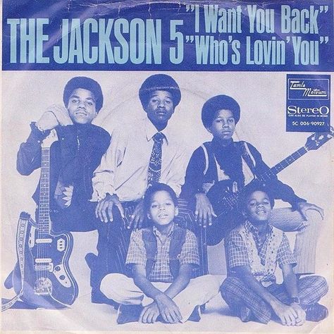 The Jackson Five - I Want You Back Jackson 5 Poster, The Jackson 5, Tamla Motown, Gladys Knight, Pop Hits, Want You Back, Jackson 5, Jackson Family, The Jacksons