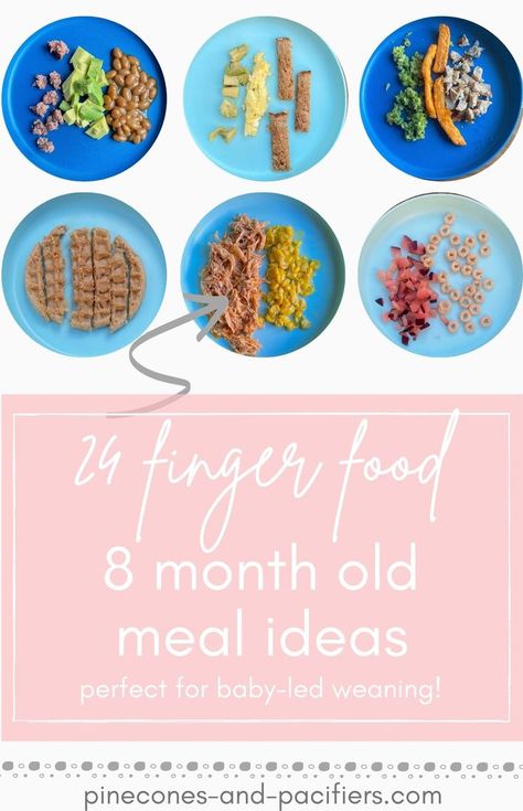 Blw Meal Ideas, 8 Month Old Food, Finger Food Baby, Blw Meal, 8 Month Old Baby Food, Baby Weaning Foods, Baby Food 8 Months, Baby Self Feeding, Finger Food Ideas