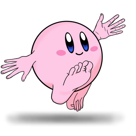 Kirby Memes, Kirby Character, Kirby Art, Human Hands, Roblox Memes, Funny Doodles, Funny Drawings, Books For Kids, Splatoon