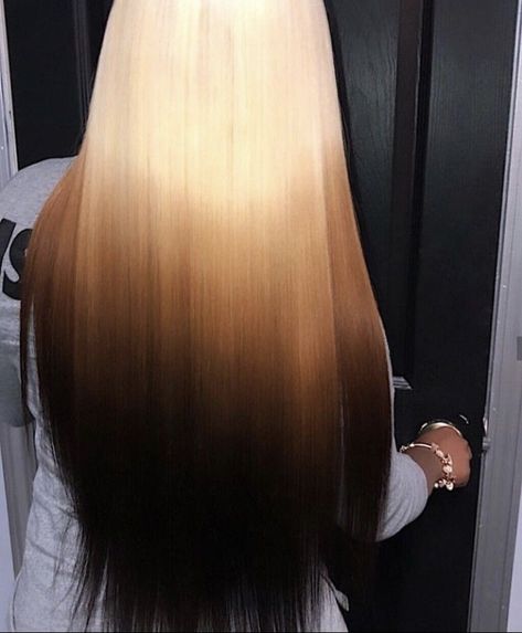 Balayage, Ombre Hair Black Women, Brown Ombré Hair, Blonde To Brown, Reverse Ombre Hair, Black And Blonde Ombre, Coffee With Cream, Brown To Blonde Ombre, Reverse Ombre