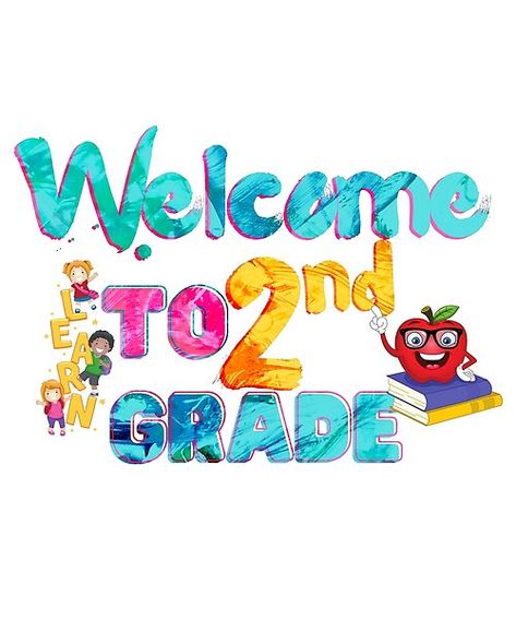 Welcome to 2nd grade is a design to welcome back student back to school. Welcome To Fifth Grade, Welcome To Classroom Display, Welcome To 2nd Grade, 2nd Grade Classroom Posters, Welcome To Grade 1, Welcome To Second Grade, Welcome To 1st Grade, Certificate Of Recognition Template, Vocabulary Wall