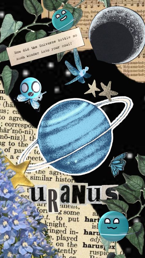 Uranus! :] (also new style I guess..?) #wallpaper #solarsystem #universe #solarballs #uranus Guess Wallpaper, Uranus Planet, Neptune Planet, Planets Wallpaper, Solar System, Play Time, New Style, Planets, Phone Wallpaper