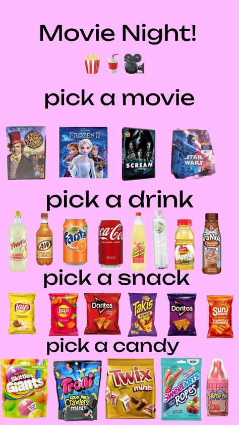 Enjoy! Pt. 2? Snacks To Bring To A Sleepover, Food For Sleepovers, Mini Fridge Ideas, Easy Foods To Make, Fridge Ideas, Fun Sleepover Activities, Sleepover Snacks, Fun Sleepover Games, When Ur Bored