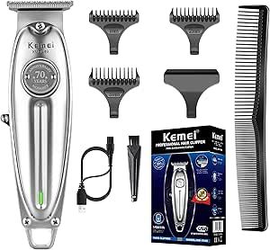 KEMEI Professional Beard & Hair Trimmer for Men, Cordless T-Blade Trimmer, Electric Hair Clippers for Barbers and Stylists, All Body Grooming-Model 1949 Professional Beard, Hair Trimmer For Men, Beard Hair, Shaving Beard, Electric Hair Clippers, Trimmer For Men, Electric Hair, Beard Trimming, Grooming Kit