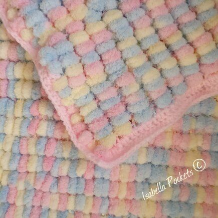 Pom Pom Wool Baby Blanket Pattern, Pom Pom Yarn Crochet, Crochet Pom Pom Blanket, Pom Pom Baby Blanket, Crochet Wardrobe, Pom Pom Yarn, Wool Baby Blanket, Craft Cupboard, Pom Pom Baby