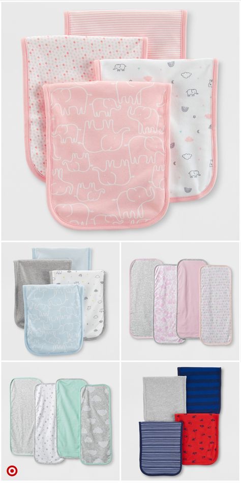 Shop Target for burp cloth set you will love at great low prices. Free shipping on orders of $35+ or free same-day pick-up in store. Dyi Blankets, Nursery List, Burp Cloths Diy, Fabric Diy Projects, Newborn Products, Burp Clothes, Registry Ideas, Baby Bibs Patterns, Baby Life Hacks