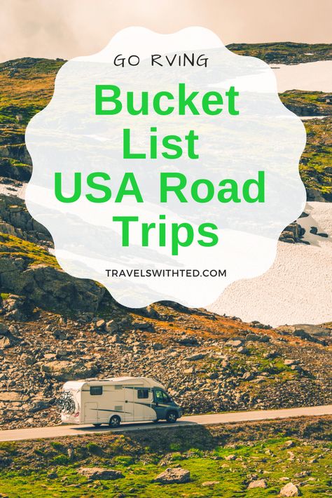 Bucket List Usa, Usa Road Trips, Rv Travel Destinations, Usa Road Trip, Rv Destination, Road Trip Camping, Road Trip Map, Rv Road Trip, East Coast Road Trip