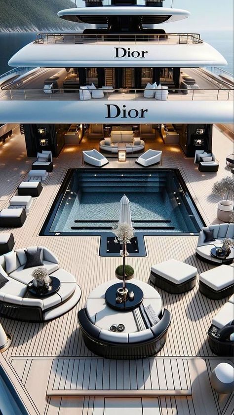 Yacht Aesthetic Expensive Style, Most Expensive Yacht, Yacht Aesthetic, Luxury Yacht Interior, Big Boats, Best Yachts, Luxury Boats, Mega Yacht, Cruise Pictures