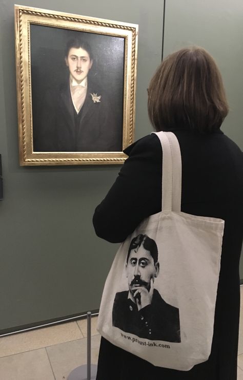 Proust Aesthetic, French Literature, Charles Baudelaire, Chaotic Academia, Marcel Proust, Reading Groups, Dark Academia Aesthetic, Large Tote Bag, Simple Life