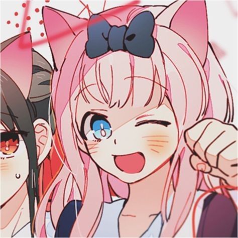 Check my profile/folders for more! Matching Pfp, Anime, Hair, Pink