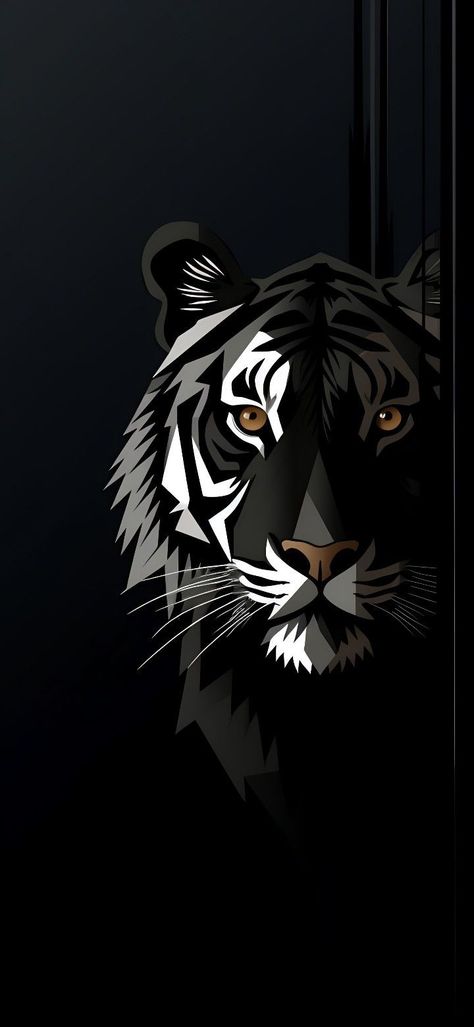 Dark Tiger Wallpaper, Tiger Wallpaper Hd, Tiger Wallpaper Iphone, Lion Hd Wallpaper, Wild Animal Wallpaper, Artwork Landscape, Tiger Artwork, Iphone Dynamic Wallpaper, People Faces