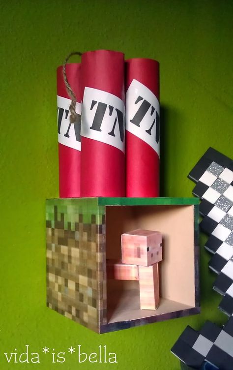 Bedroom Ideas Minecraft, Minecraft Diy, Minecraft Bedroom Decor, Wall Wallpapers, Zimmer Diy, Minecraft Theme, Wall Aesthetic, Decoration Aesthetic, Minecraft Bedroom