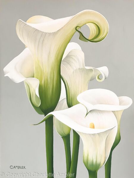 Calla lily centerpieces