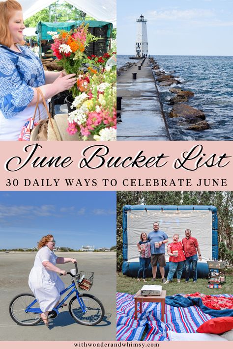 June Bucket List | With Wonder and Whimsy June Bucket List, June Activities, Movie Candy, Ooni Pizza, With Wonder And Whimsy, Wonder And Whimsy, Summer Traditions, National Best Friend Day, Getting Outside