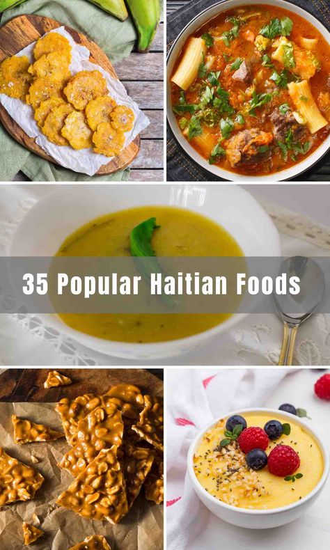 Haitian Dinner, Korean Side Dish Recipes, Green Plantain Recipes, Soup Joumou, Plantain Recipes, Korean Side Dishes, Candied Sweet Potatoes, Haitian Food Recipes, Eastern Cuisine