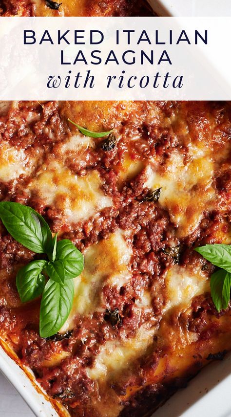 Lasagne With Ricotta Lasagna Recipes, Spicy Sausage Lasagna, Sausage And Ricotta Lasagna, Lasagne With Ricotta Cheese, Lasagna Ricotta Cheese, Variations Of Lasagna, Homemade Lasagna Recipe Ricotta, Lasagna Recipe With Ricotta 8x8, Quick Easy Lasagna Recipes