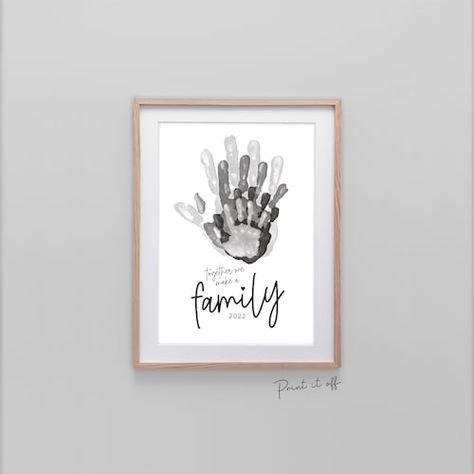 Handprint calendar