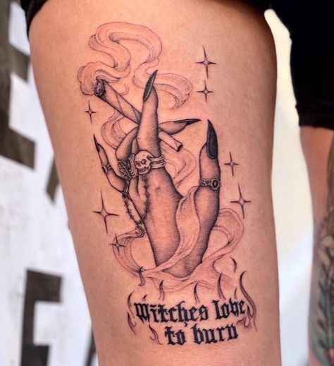 Witchcraft Tattoos, Tarot Tattoo, Witch Tattoo, Goddess Tattoo, Leg Tattoos Women, Dope Tattoos For Women, Large Tattoos, Baby Tattoos, Sleeve Tattoos For Women